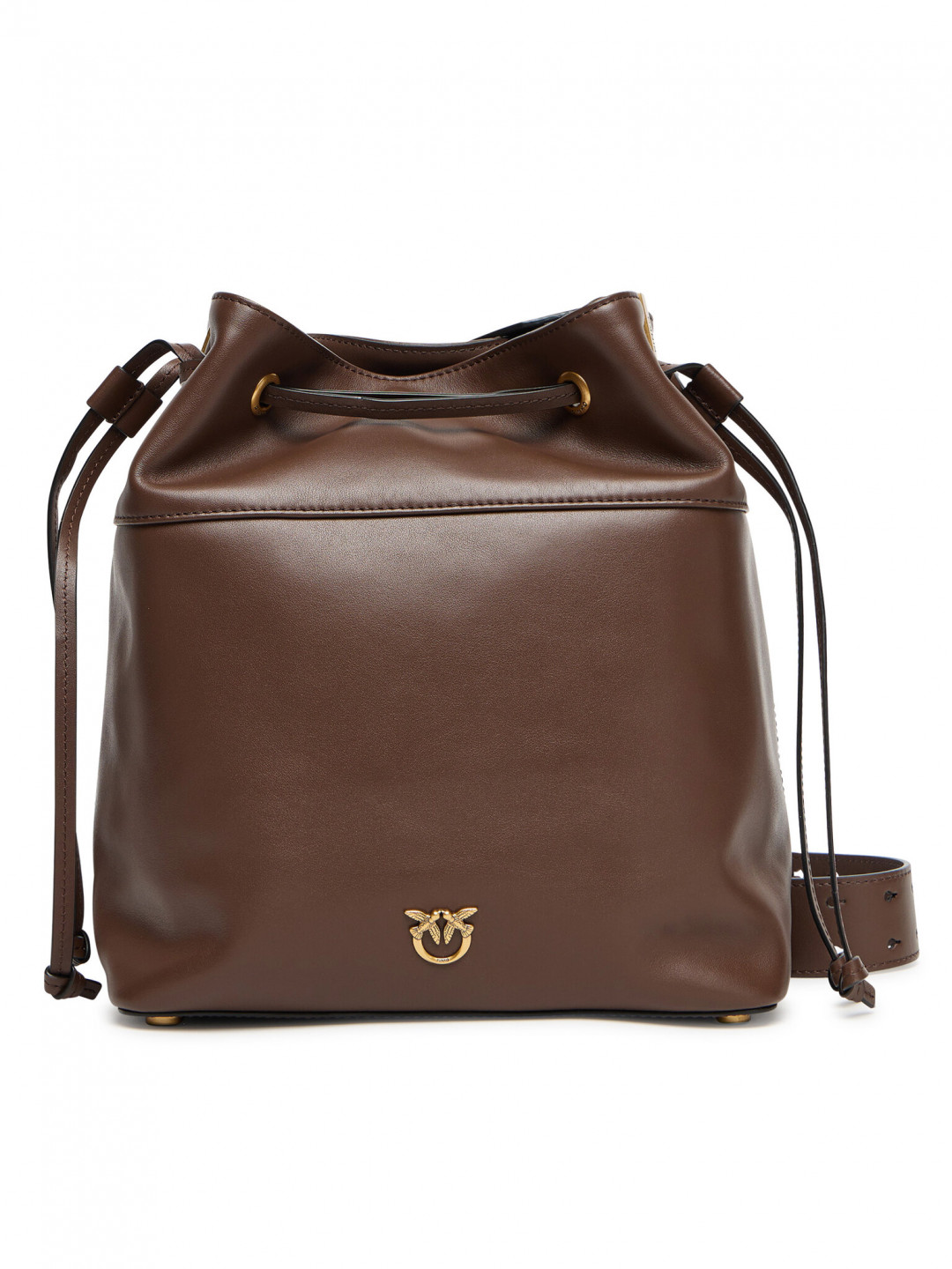 PINKO Kabelka Secchiello Classic Al 25-26 PLTT 104305 A0QO Hnědá